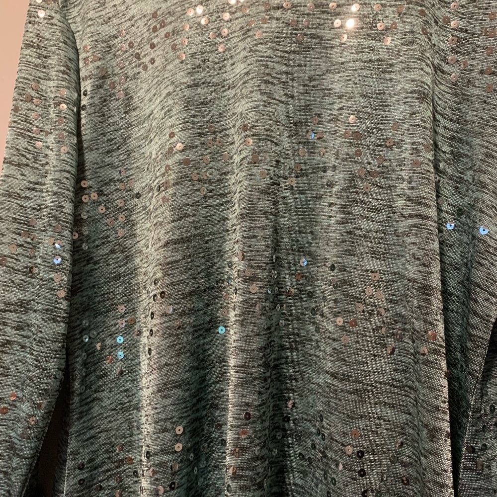 New Directions Sz L Evening Wear Top - Picture 3 of 5